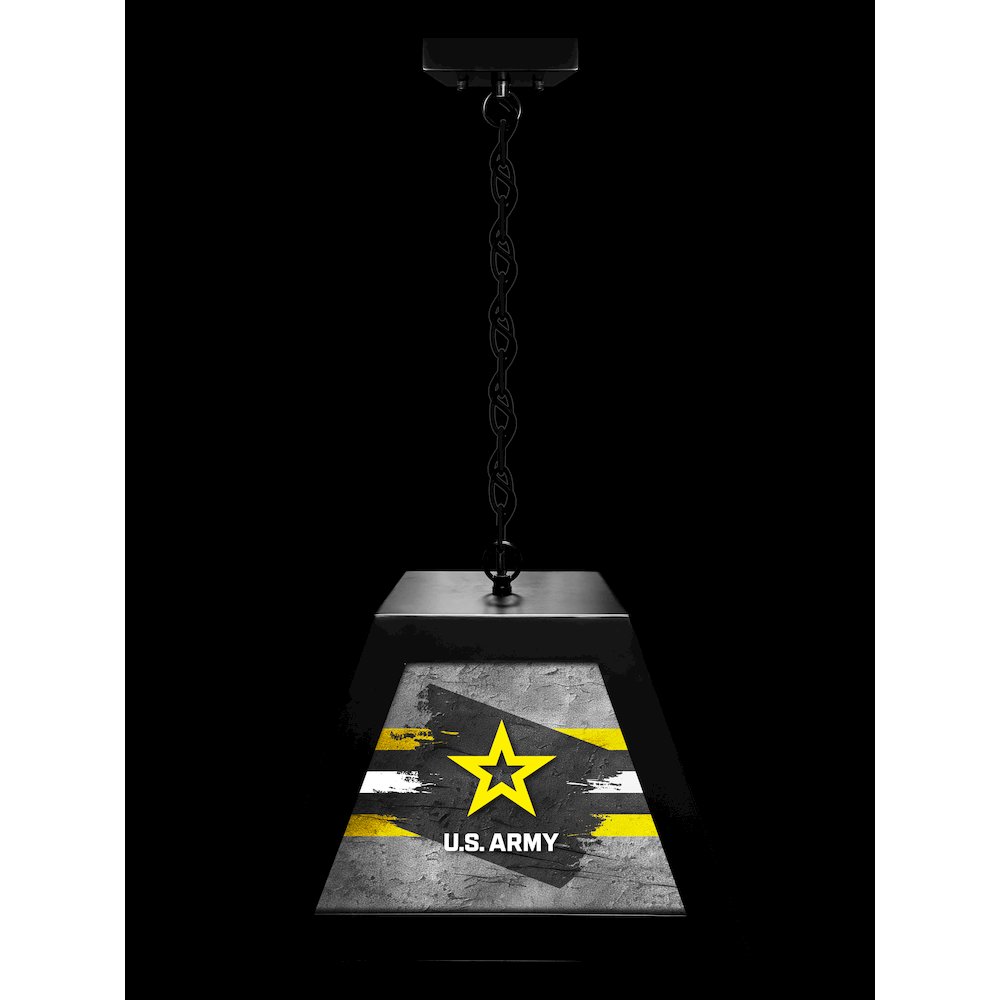 United States Army Pendant Box Light