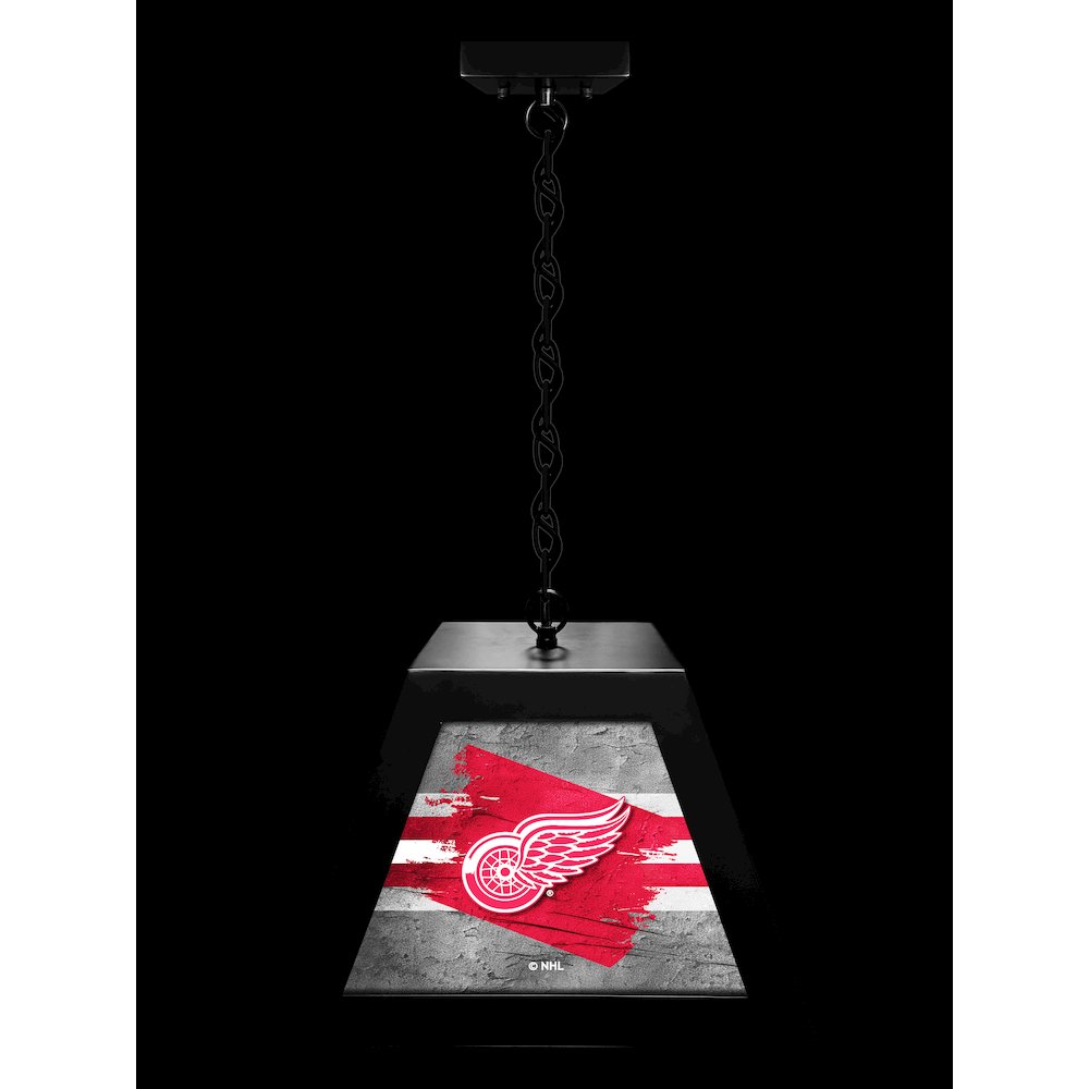 Detroit Red Wings Pendant Box Light