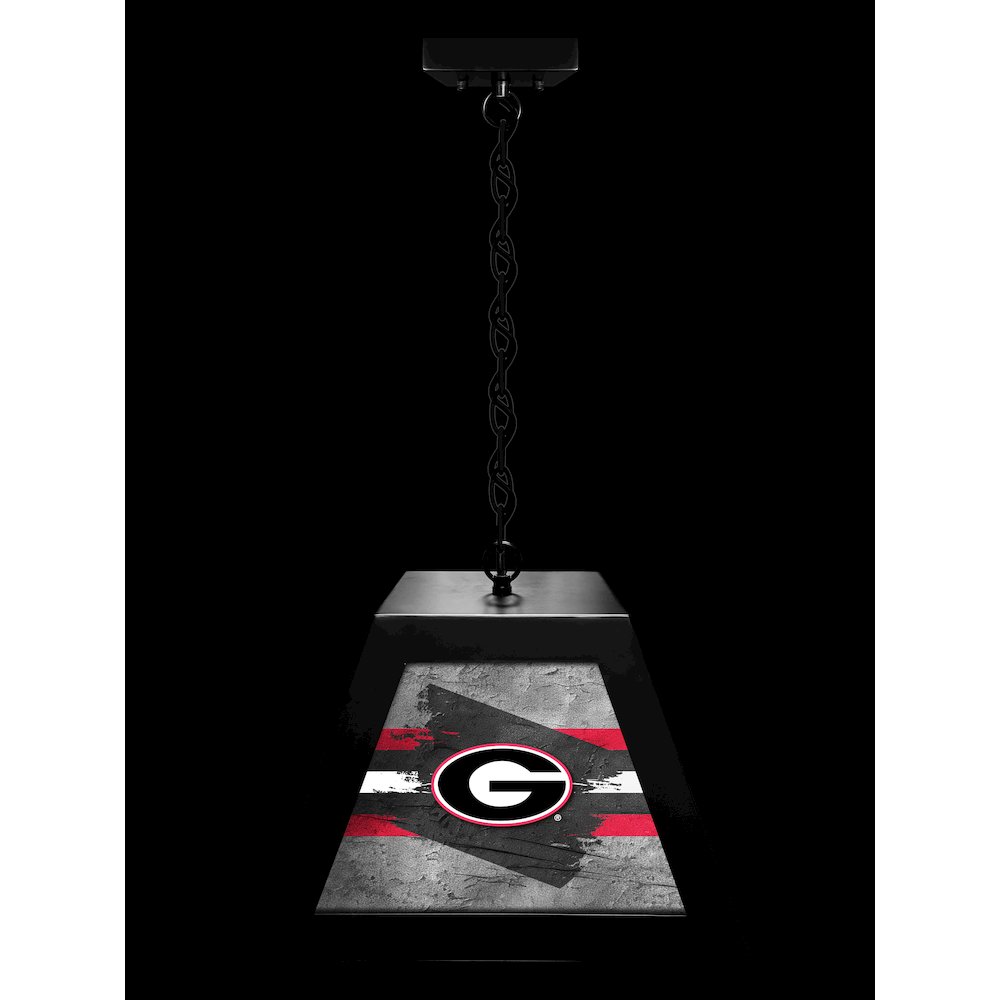University of Georgia Pendant Box Light