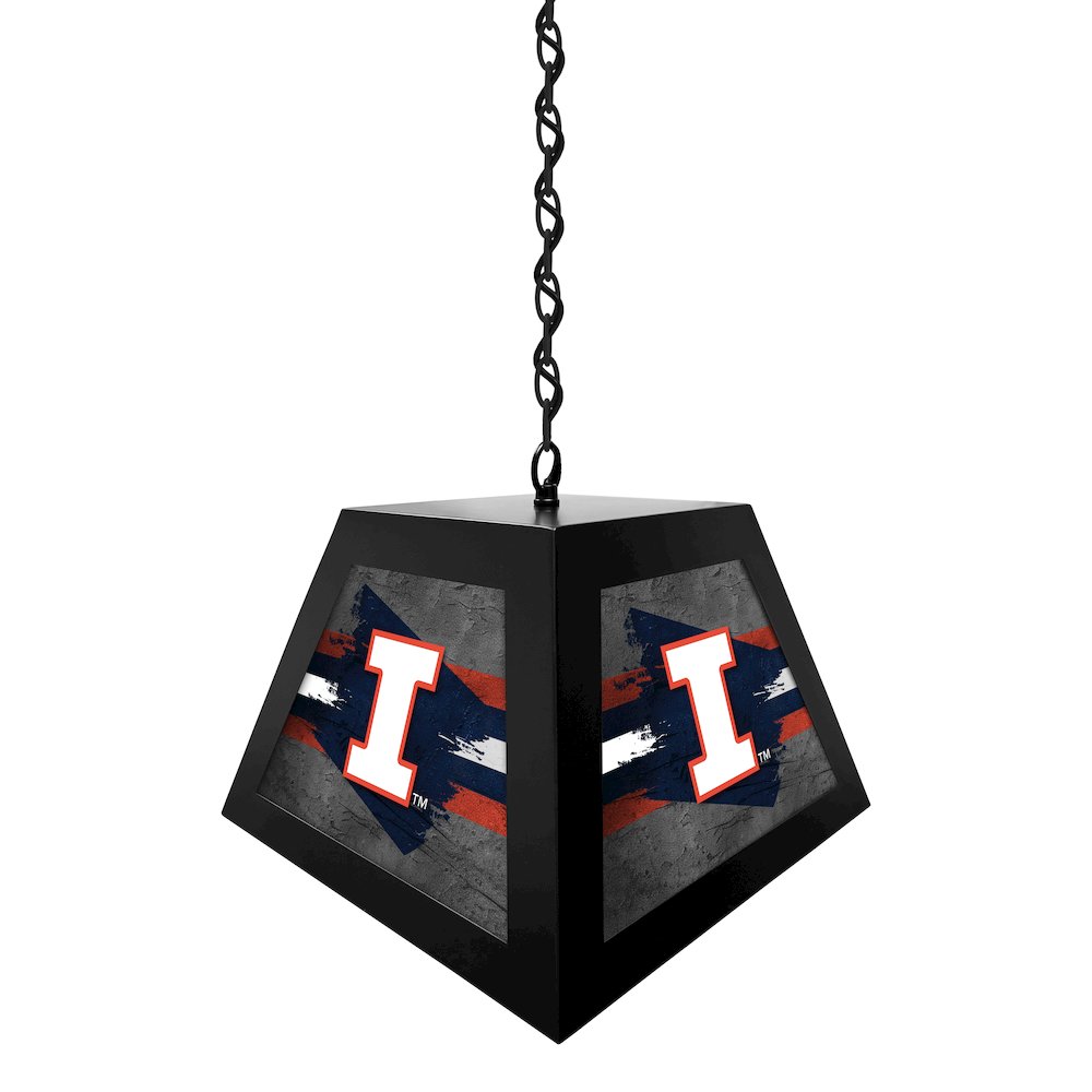 University of Illinois Pendant Box Light