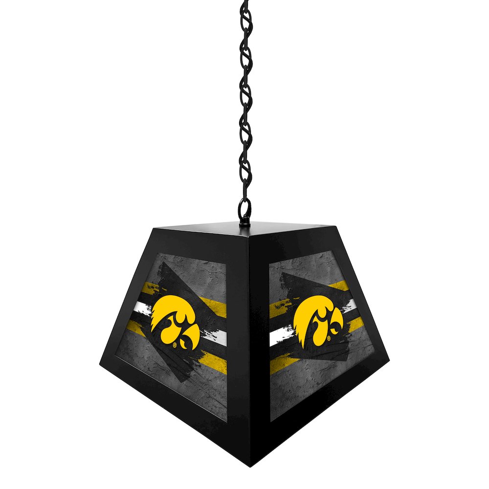 University of Iowa Pendant Box Light