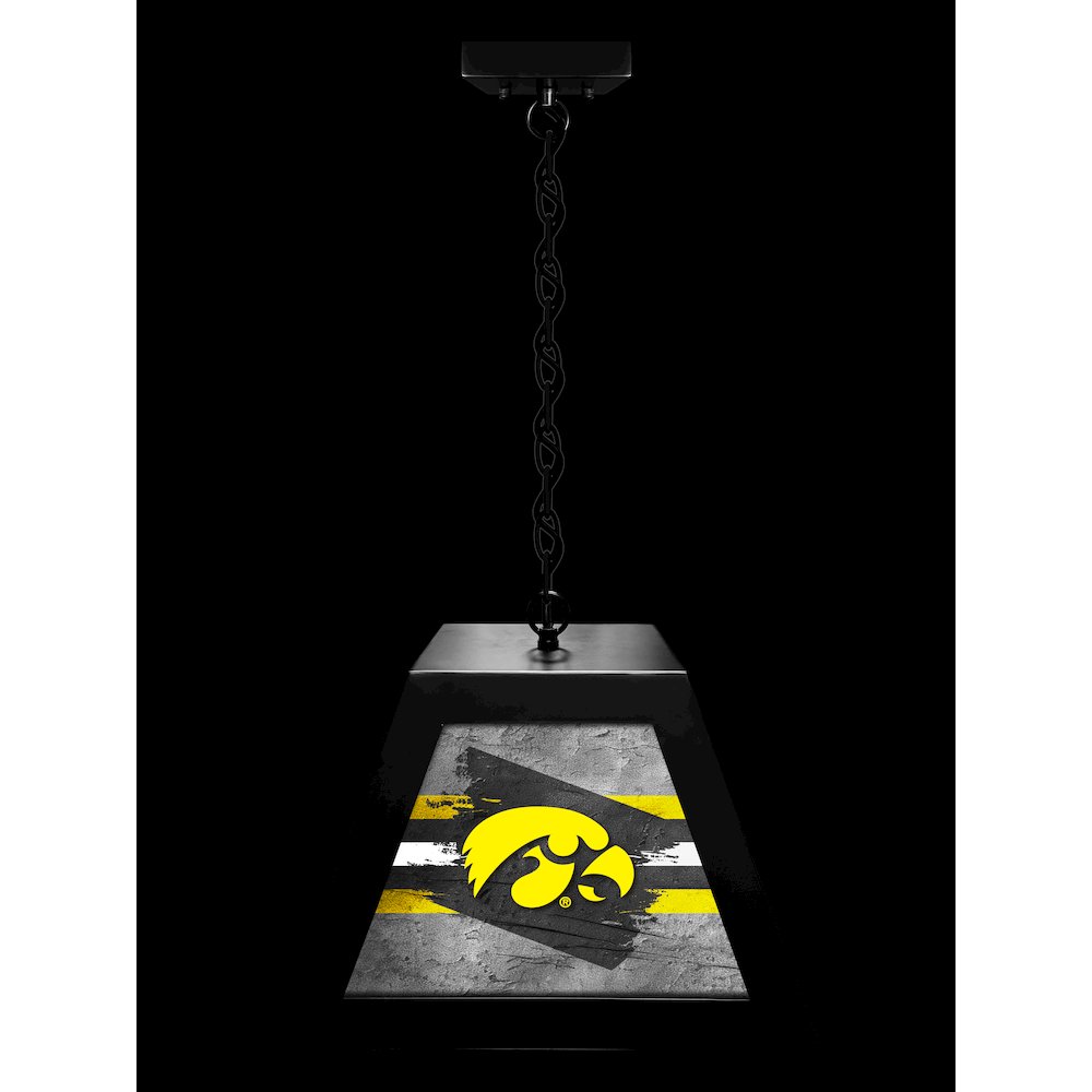 University of Iowa Pendant Box Light