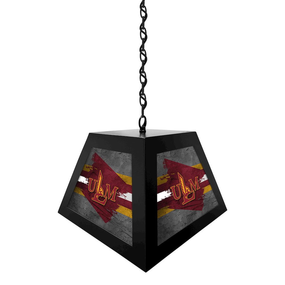 University of Louisiana at Monroe Pendant Box Light