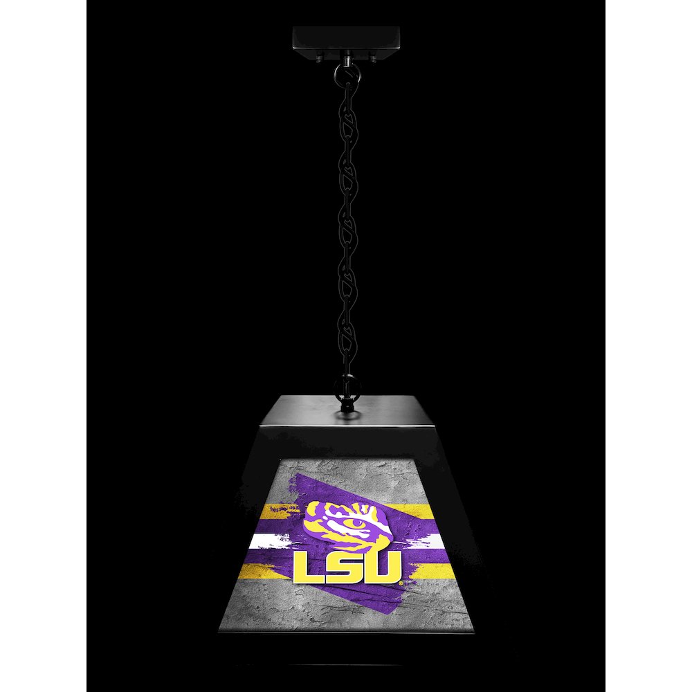 Louisiana State University Pendant Box Light