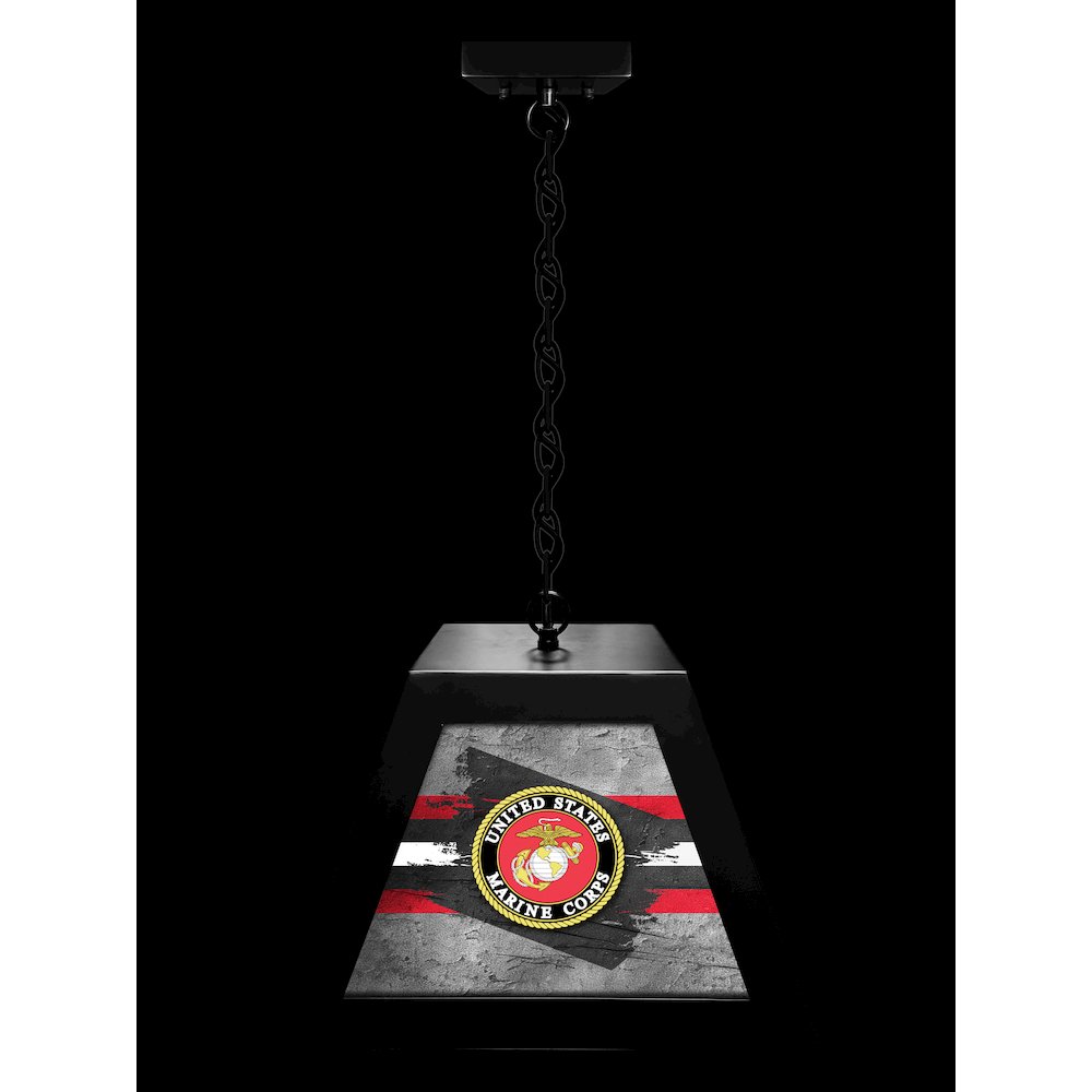 United States Marine Corps Pendant Box Light