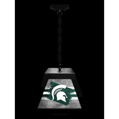 Michigan State University Pendant Box Light