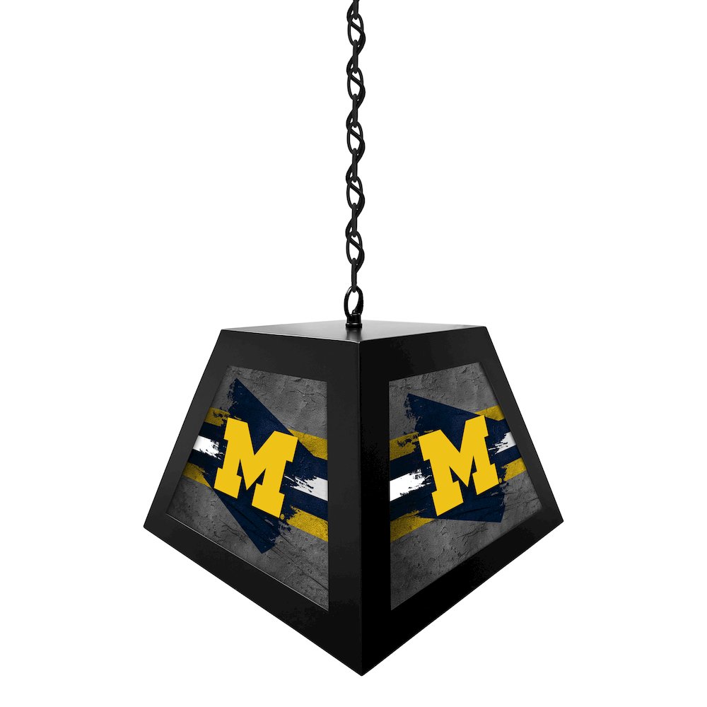 University of Michigan Pendant Box Light