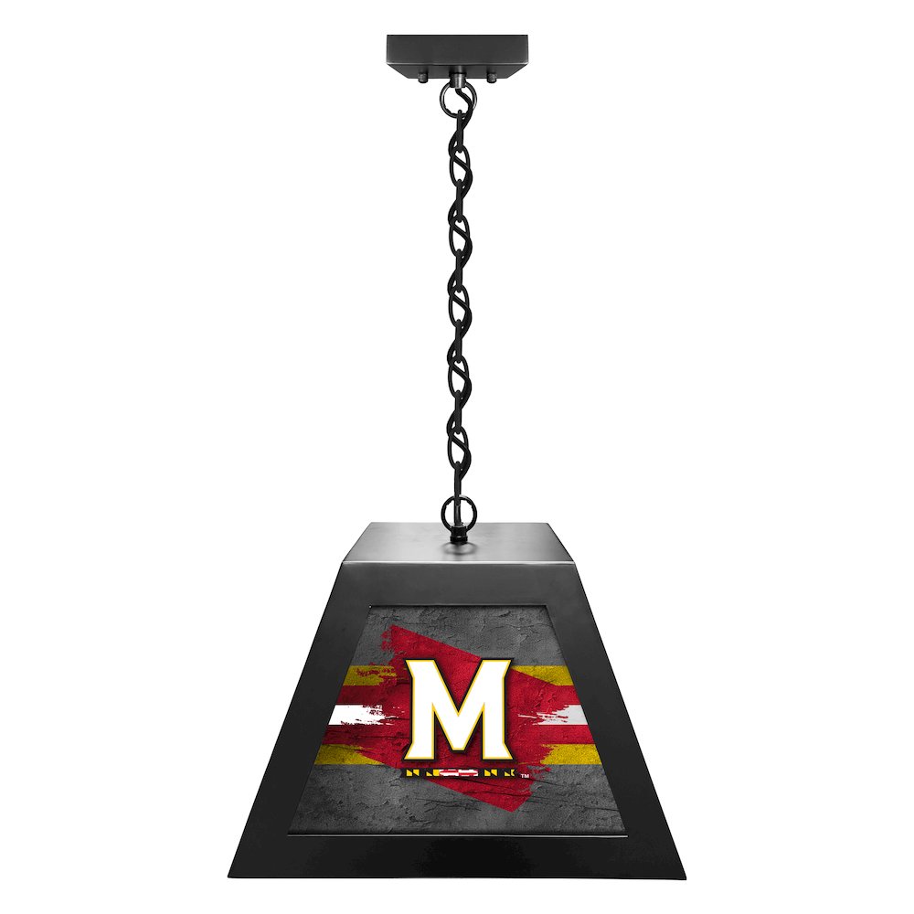 University of Maryland Pendant Box Light