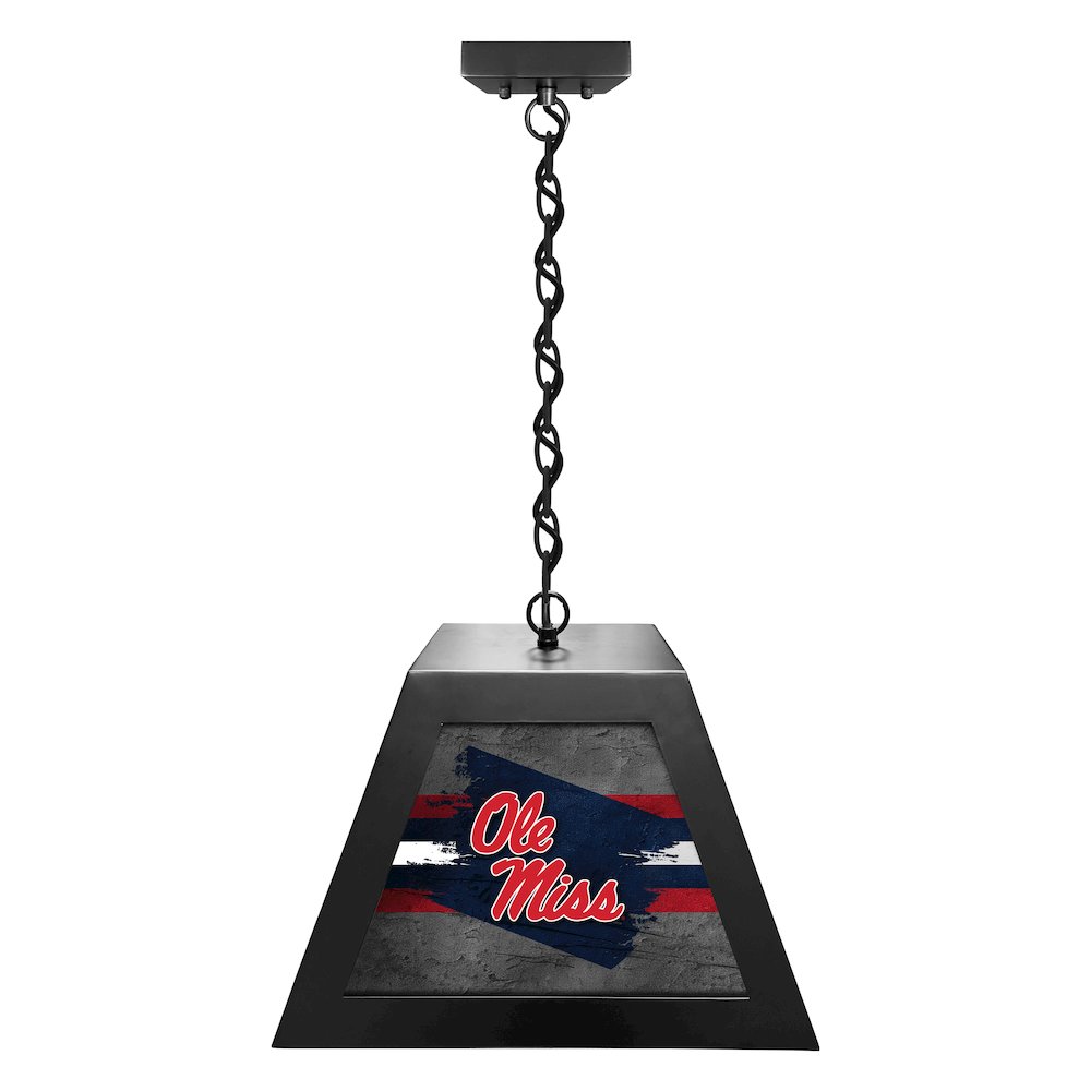 University of Mississippi Pendant Box Light