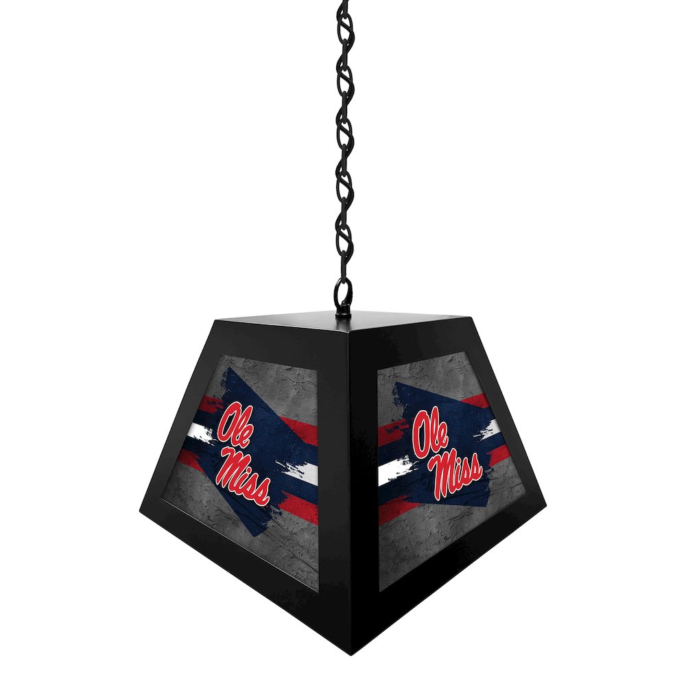 University of Mississippi Pendant Box Light