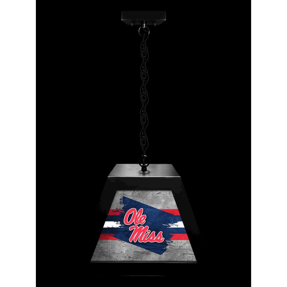 University of Mississippi Pendant Box Light