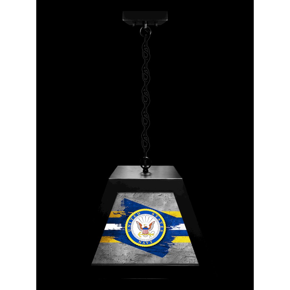 United States Navy Pendant Box Light