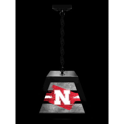 University of Nebraska Pendant Box Light