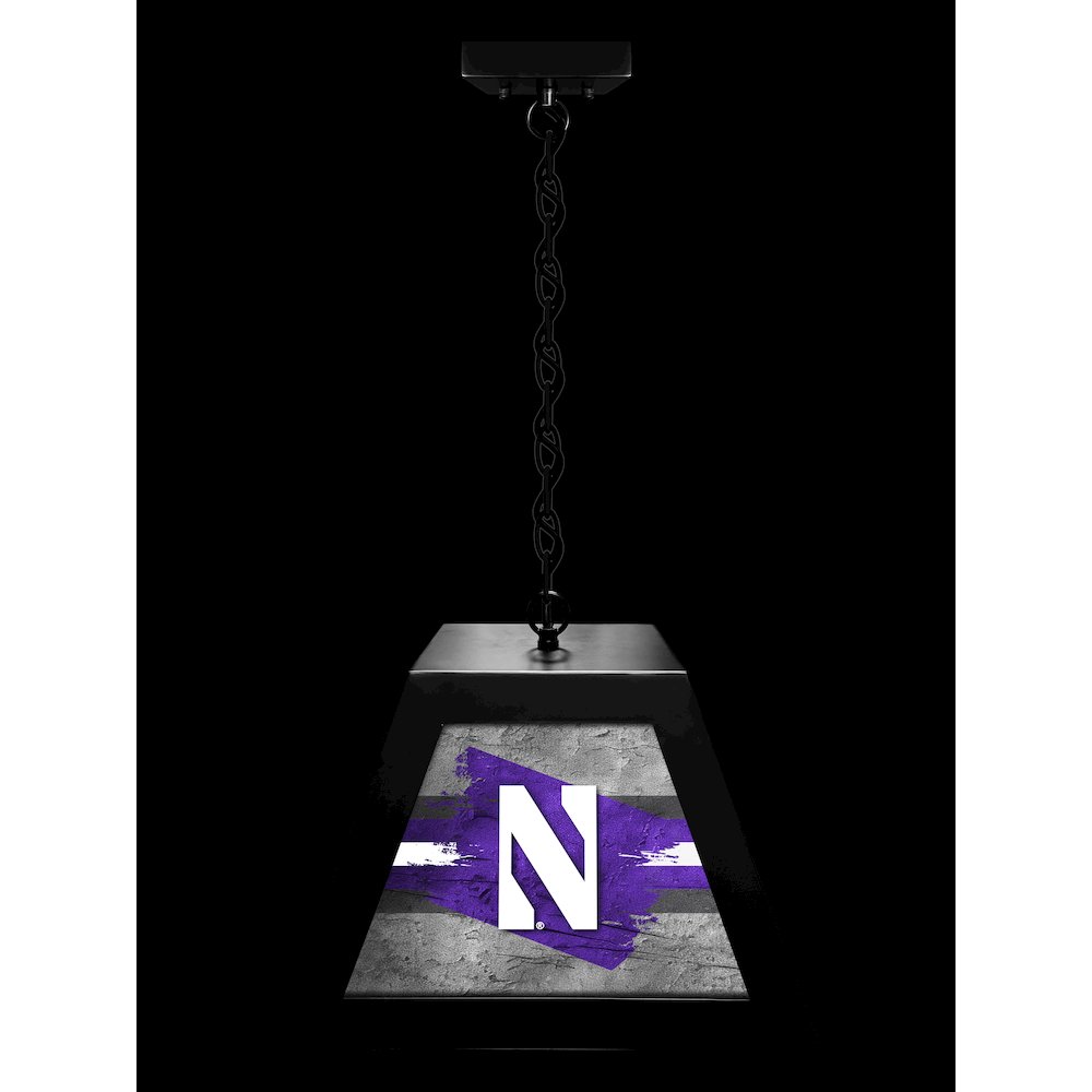 Northwestern University Pendant Box Light