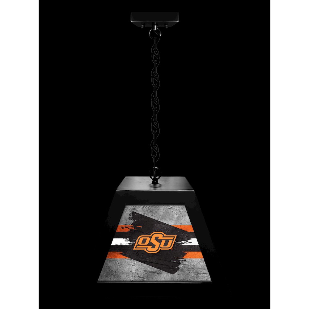 Oklahoma State University Pendant Box Light