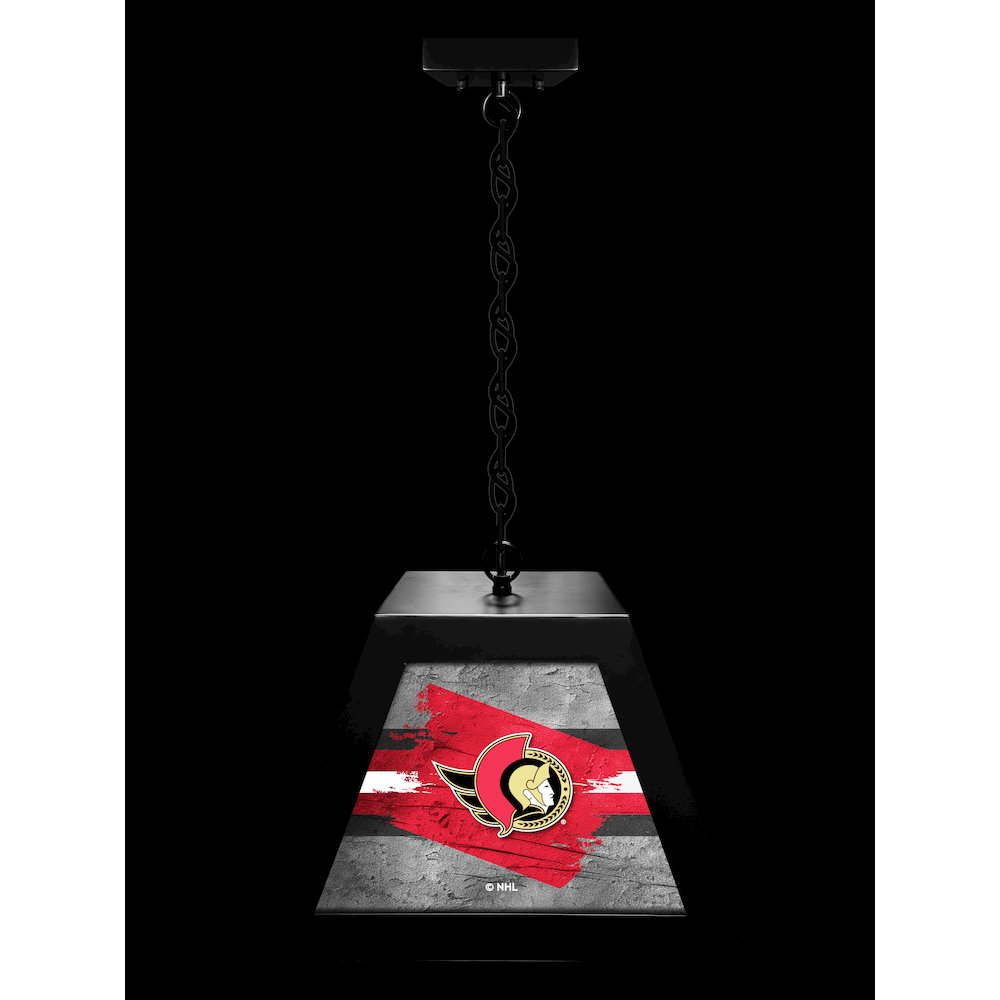 Ottawa Senators Pendant Box Light