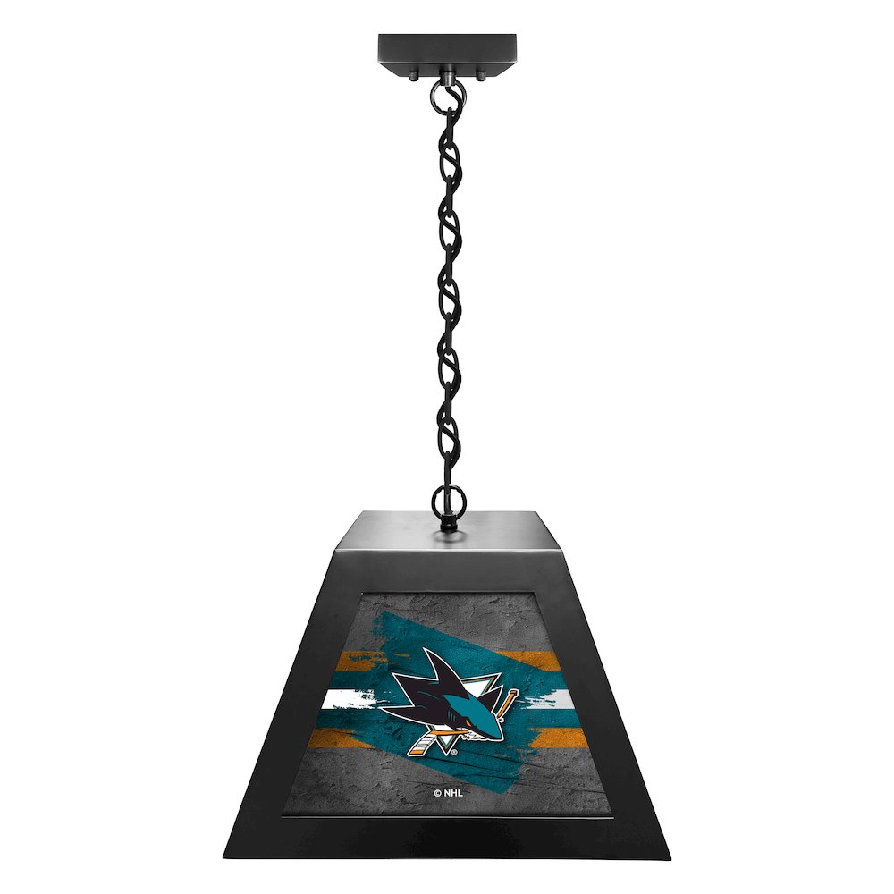 San Jose Sharks Pendant Box Light