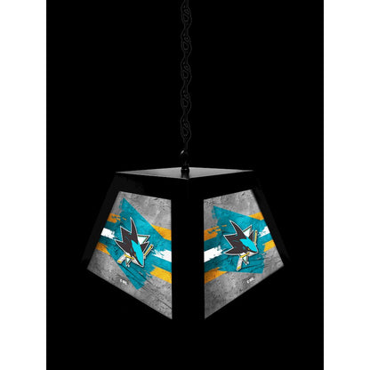 San Jose Sharks Pendant Box Light