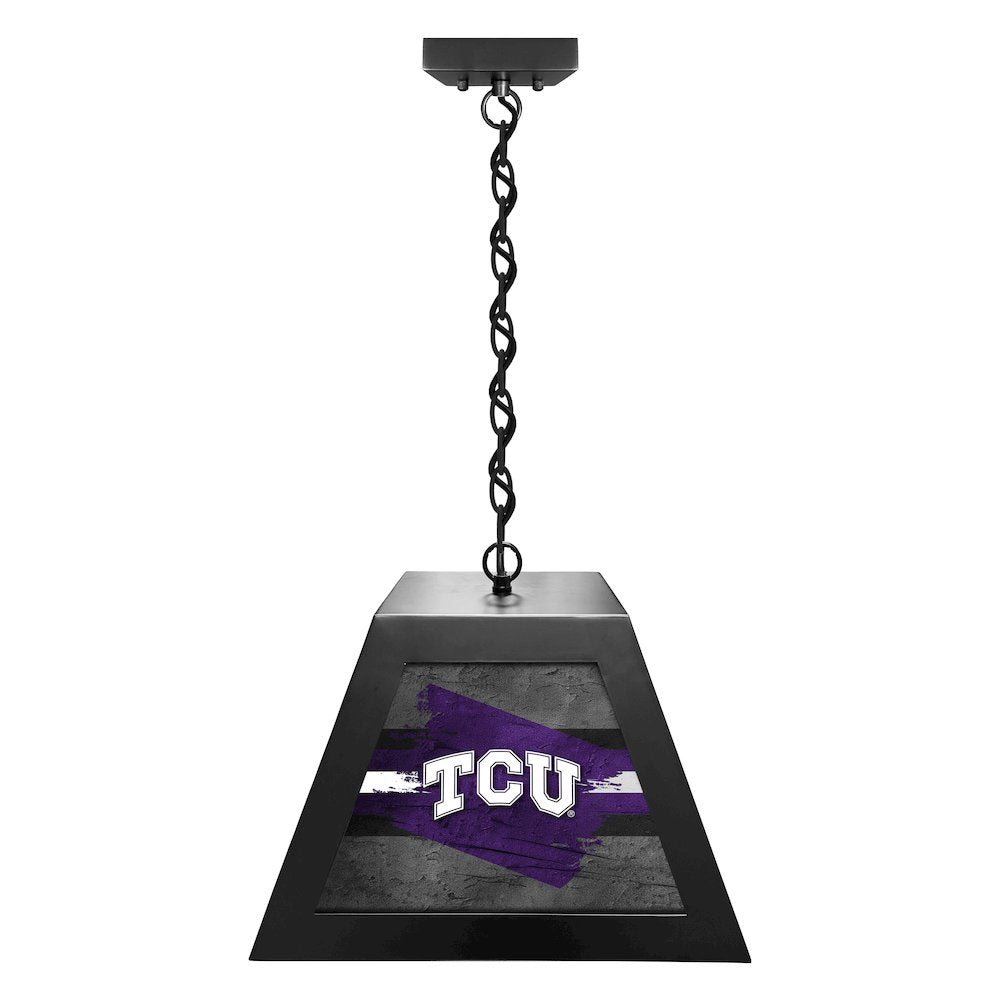 Texas Christian University Pendant Box Light
