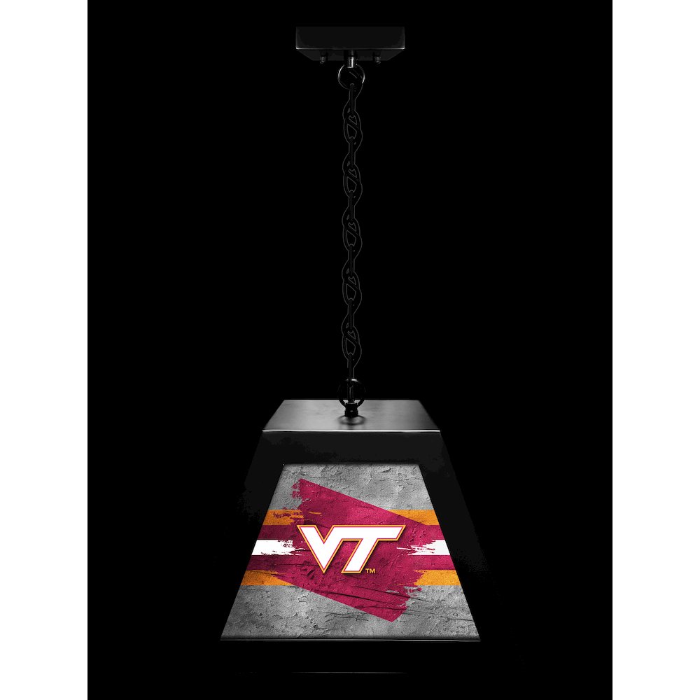 Virginia Tech University Pendant Box Light