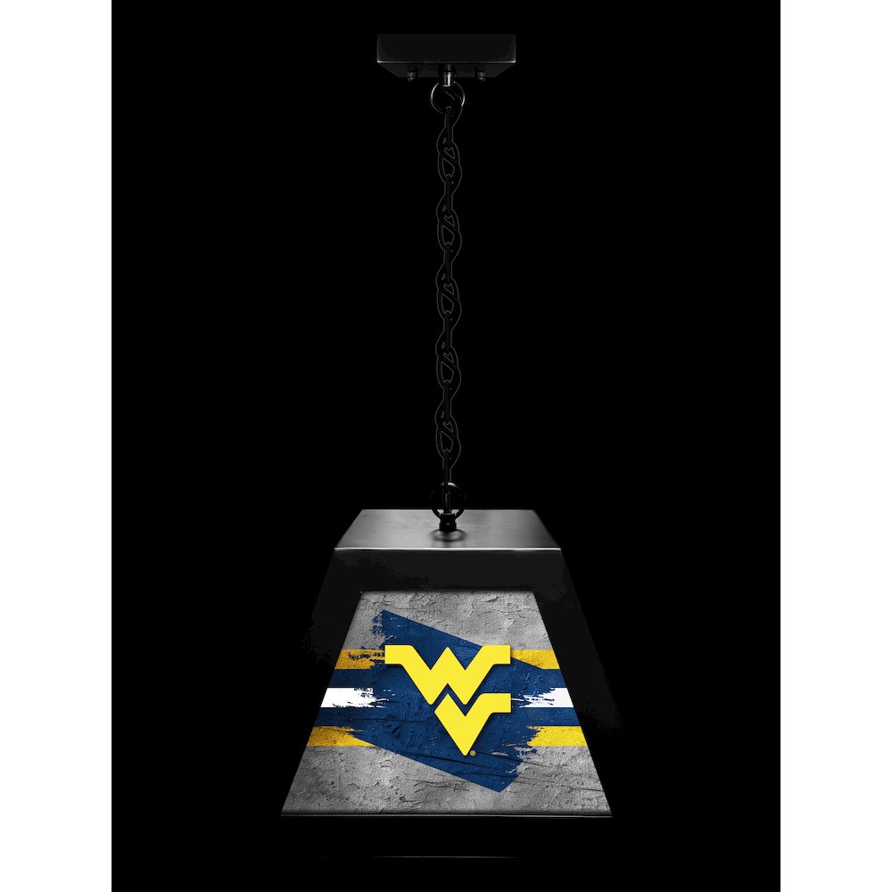 West Virginia University Pendant Box Light