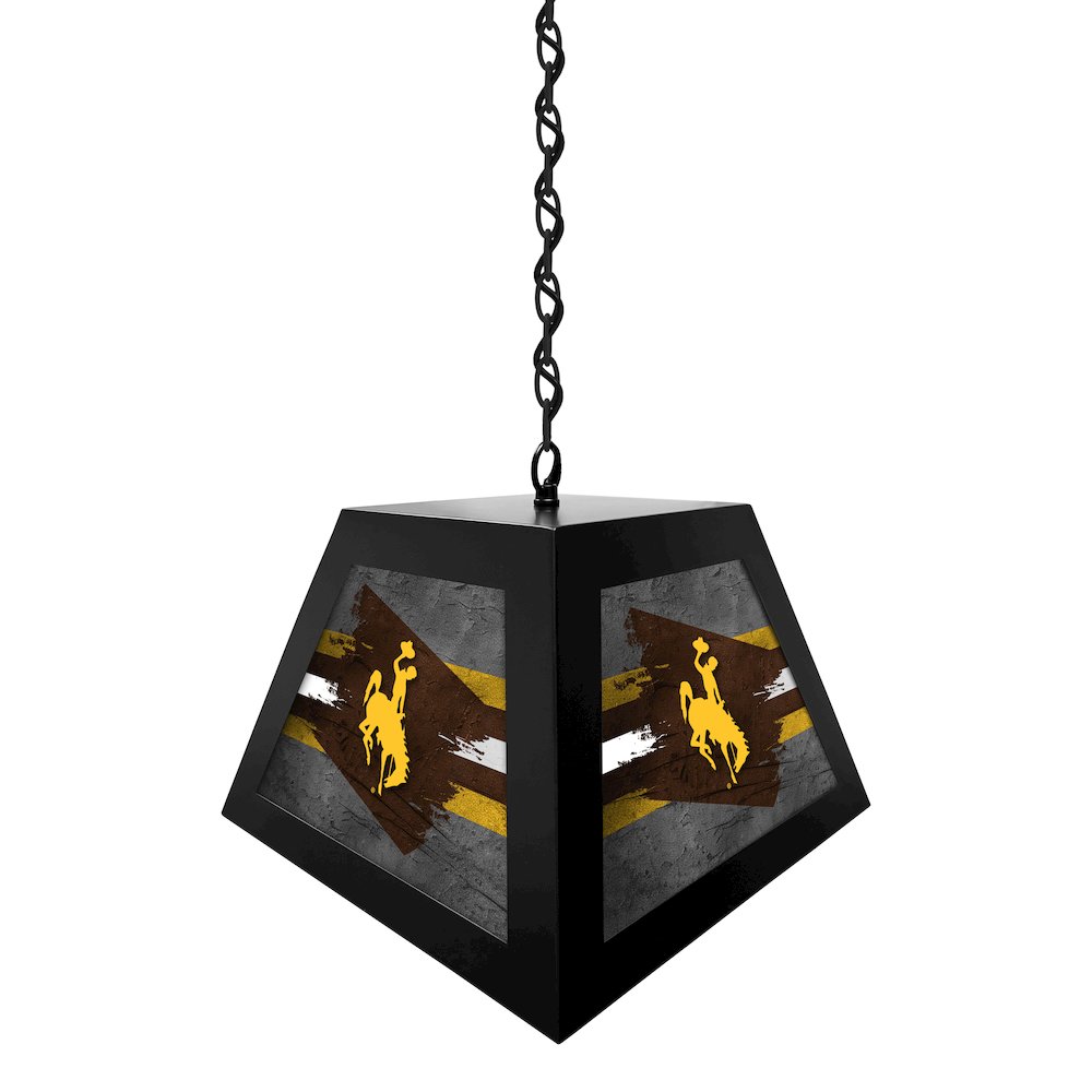 University of Wyoming Pendant Box Light
