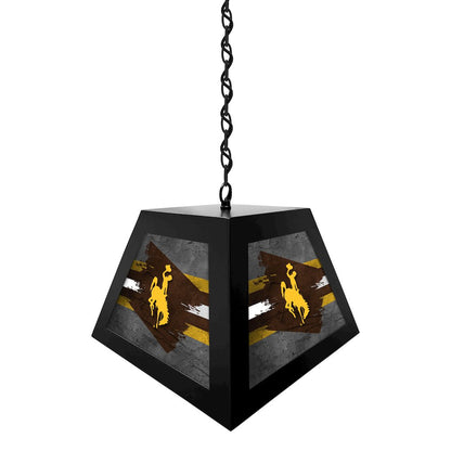 University of Wyoming Pendant Box Light