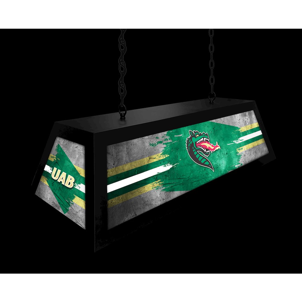 University of Alabama at Birmingham Long Box Billiard Light