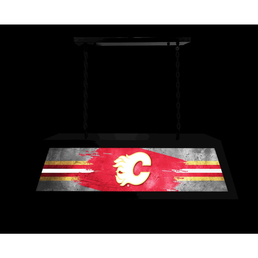 Calgary Flames Long Box Billiard Light