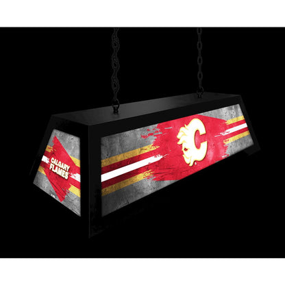 Calgary Flames Long Box Billiard Light