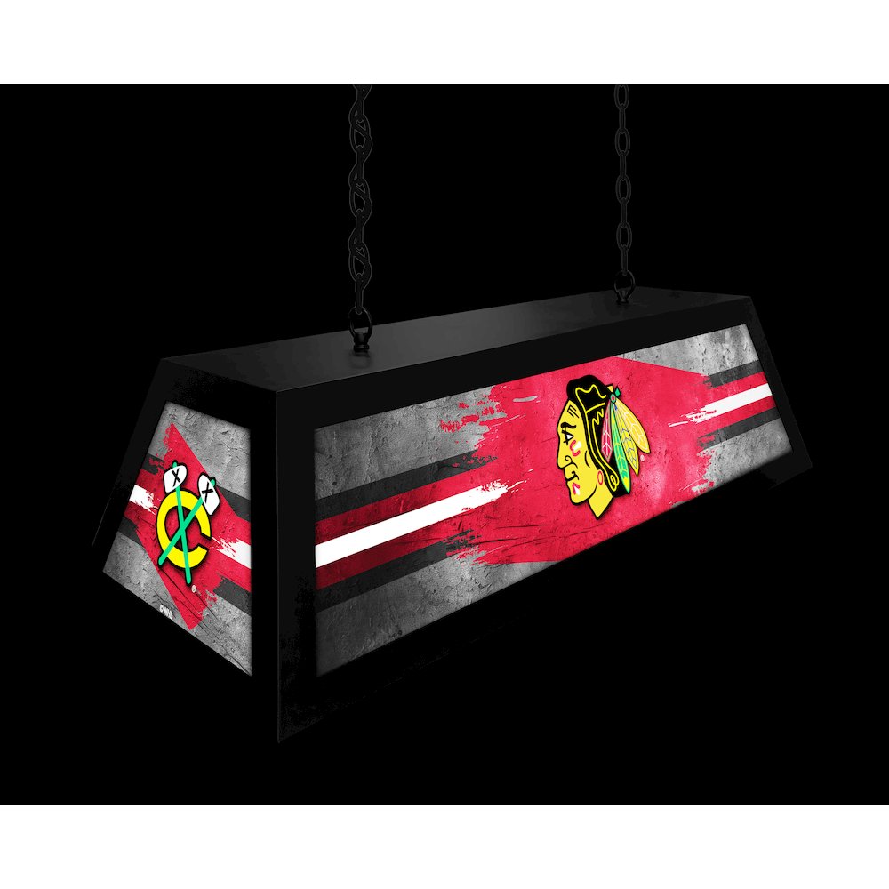 Chicago Blackhawks Long Box Billiard Light