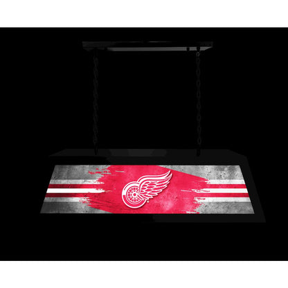 Detroit Red Wings Long Box Billiard Light