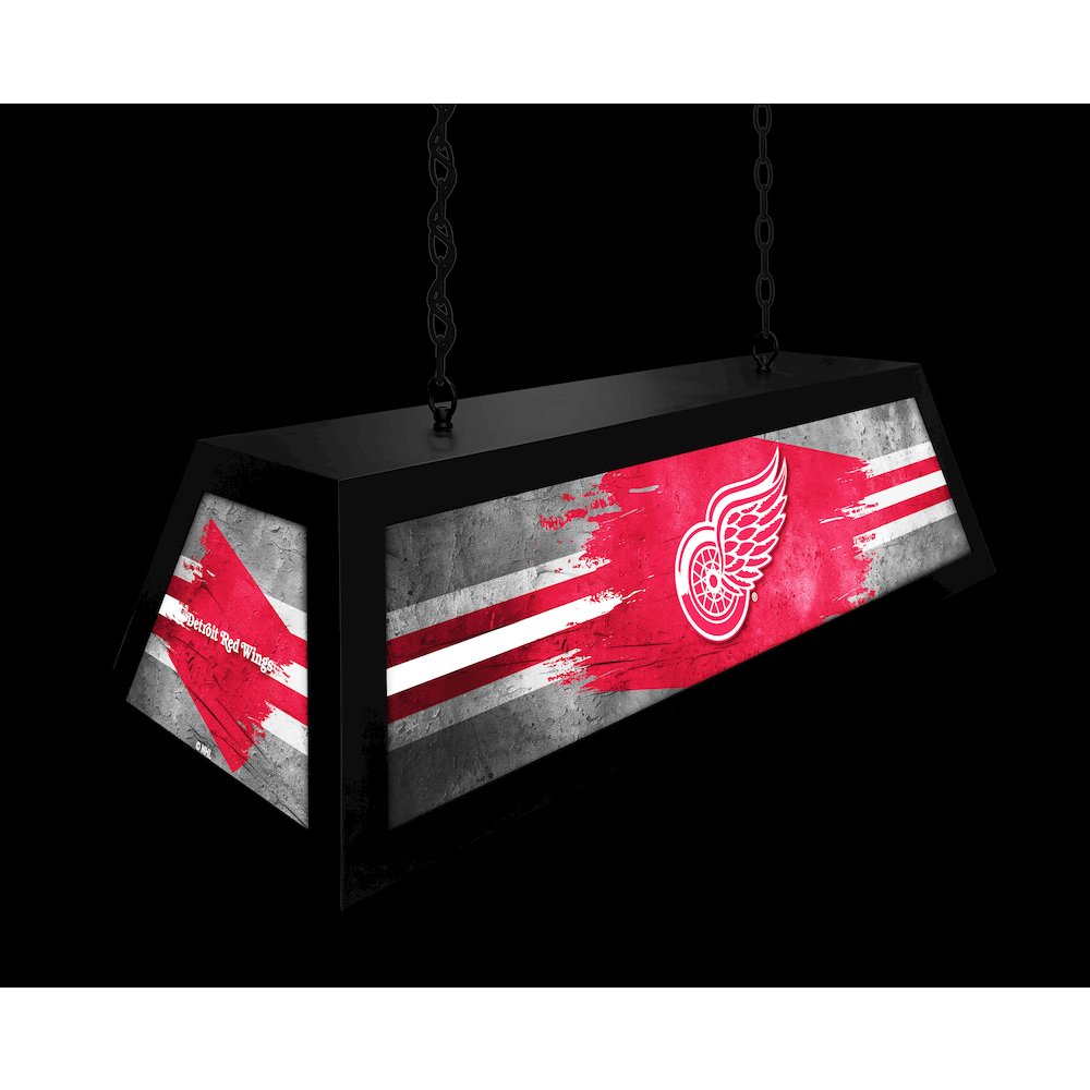 Detroit Red Wings Long Box Billiard Light