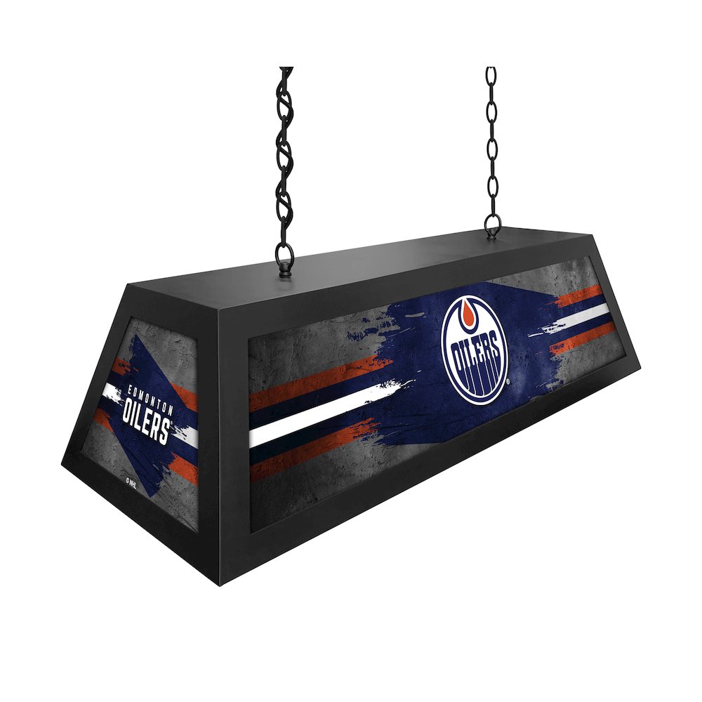 Edmonton Oilers Long Box Billiard Light