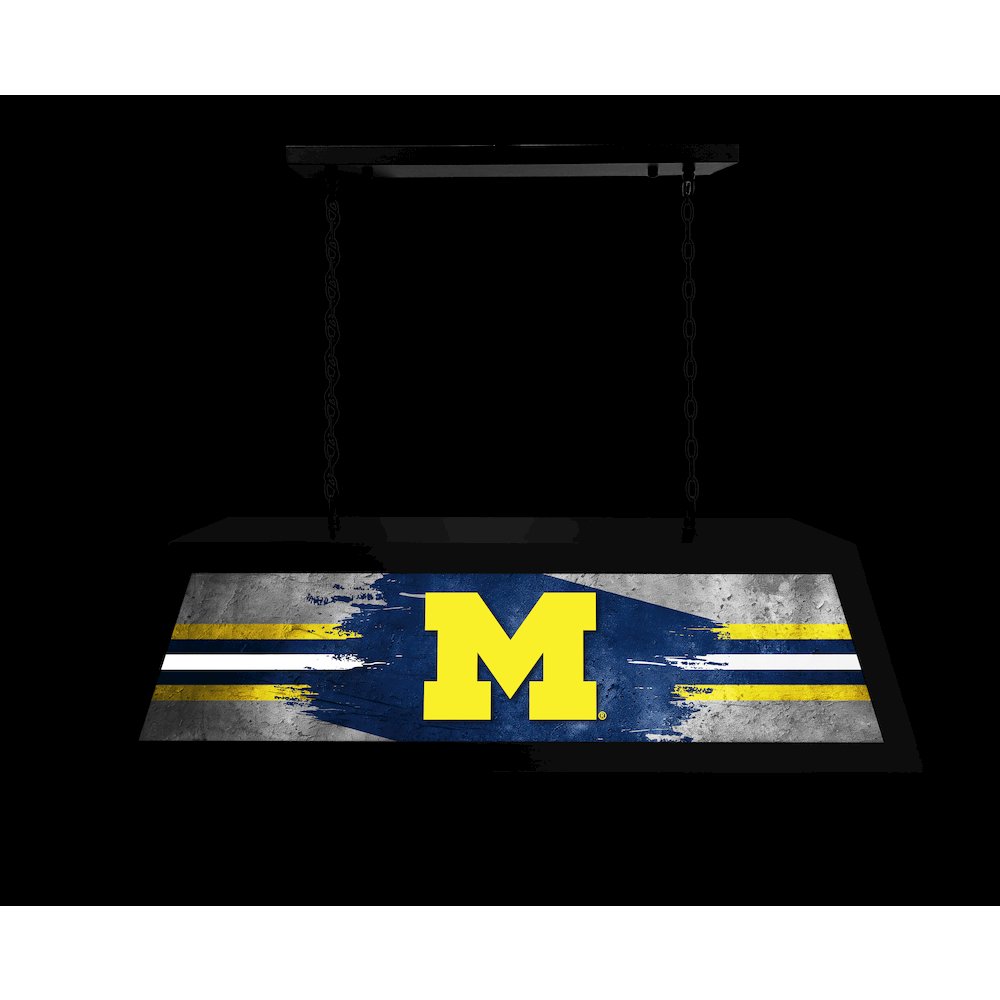 University of Michigan Long Box Billiard Light