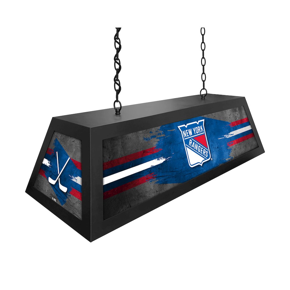 New York Rangers Long Box Billiard Light