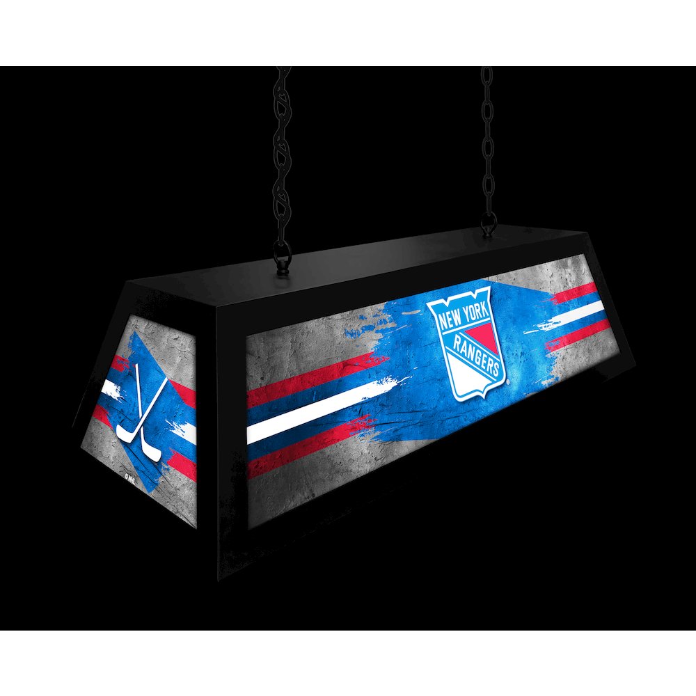 New York Rangers Long Box Billiard Light