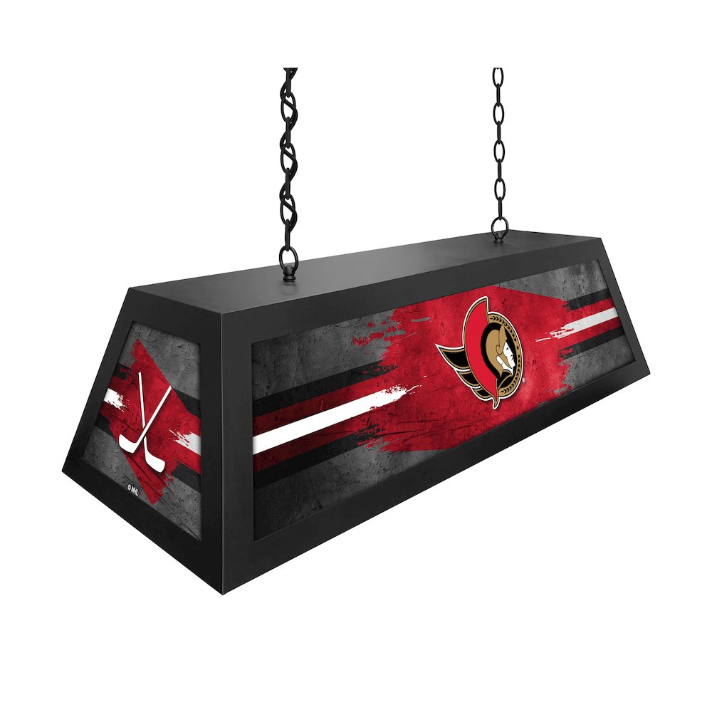 Ottawa Senators Long Box Billiard Light