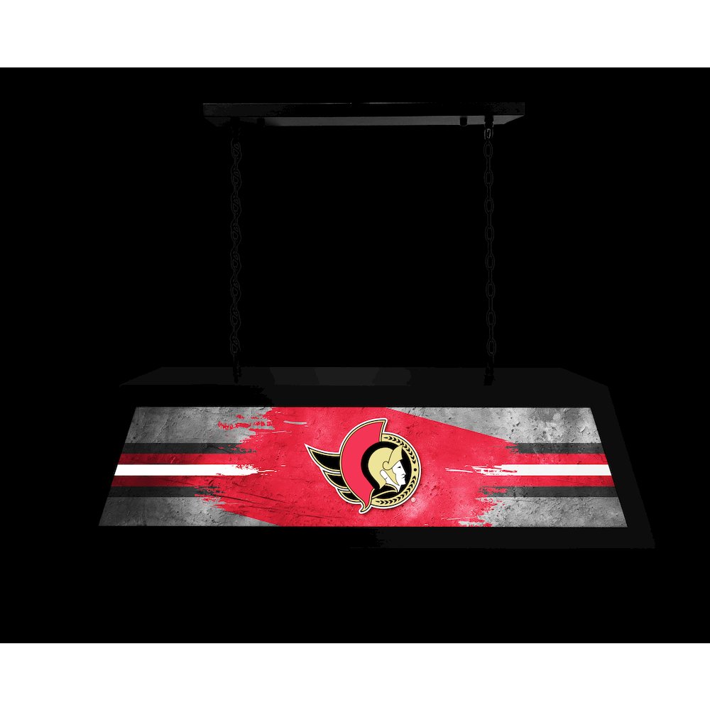 Ottawa Senators Long Box Billiard Light