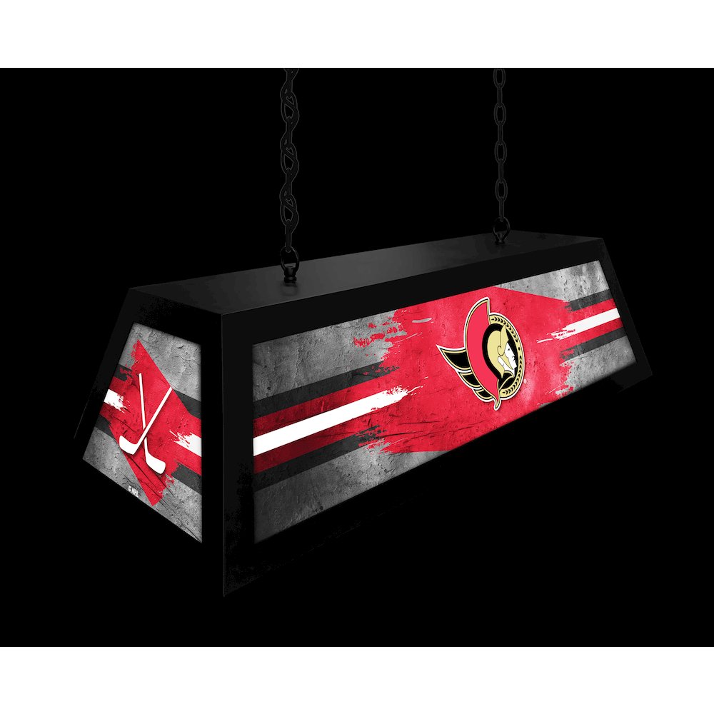 Ottawa Senators Long Box Billiard Light