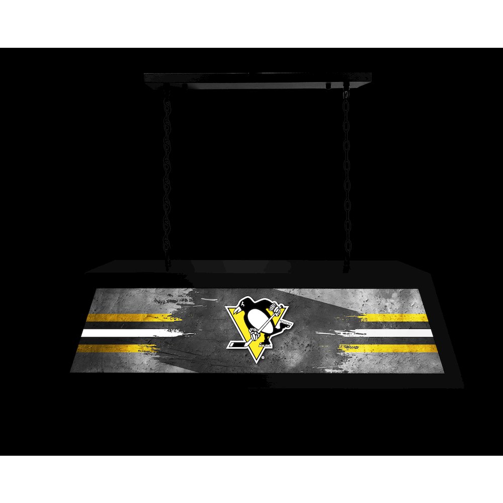 Pittsburgh Penguins Long Box Billiard Light