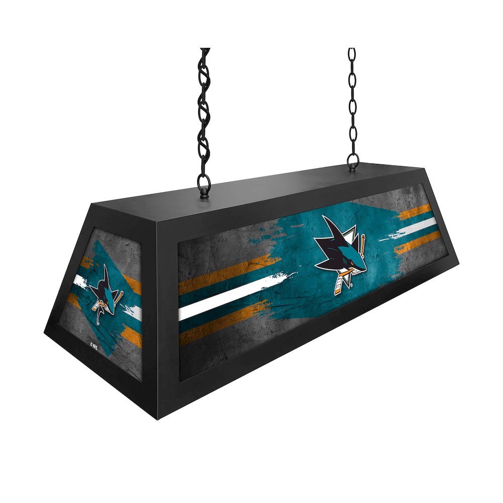 San Jose Sharks Long Box Billiard Light