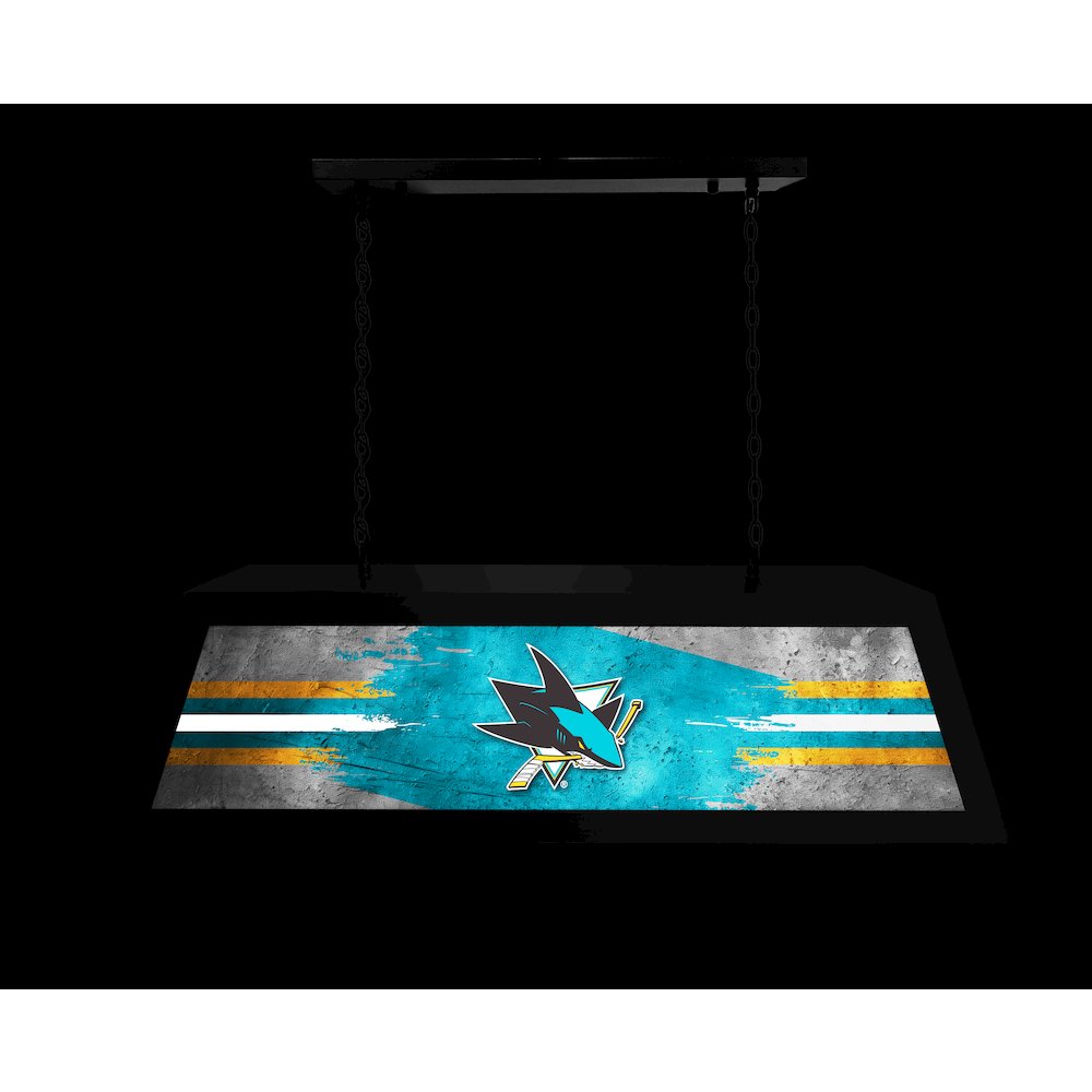 San Jose Sharks Long Box Billiard Light
