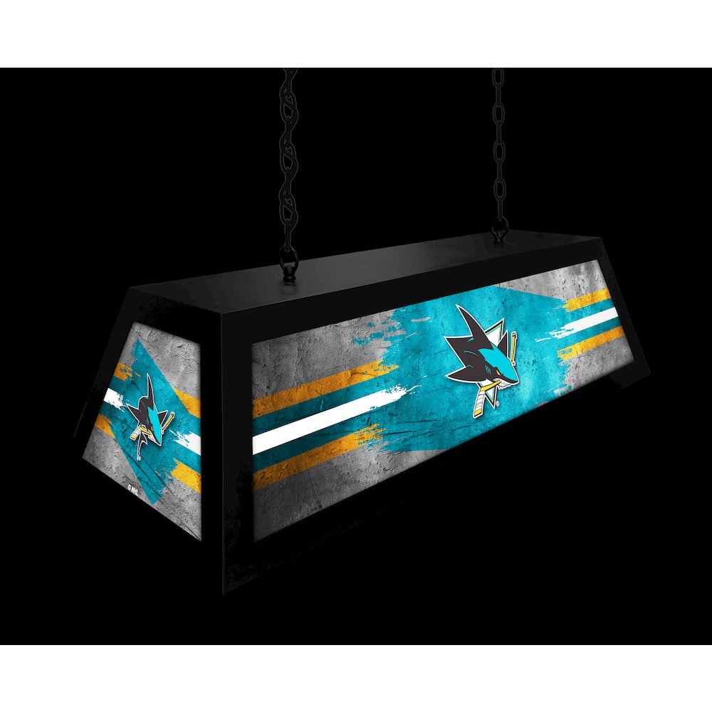 San Jose Sharks Long Box Billiard Light