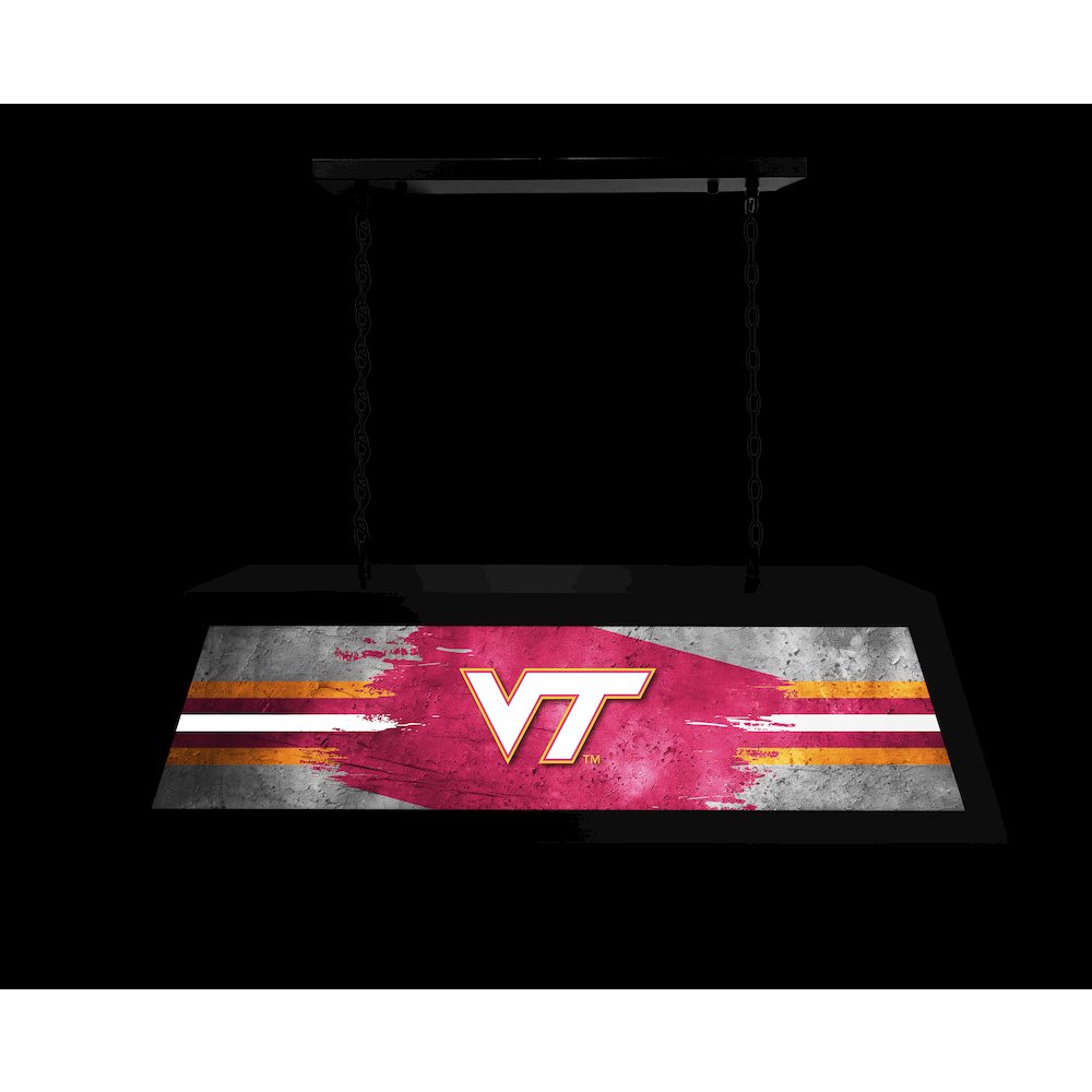 Virginia Tech University Long Box Billiard Light