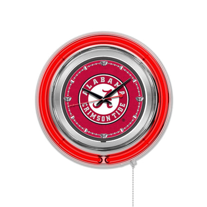 Alabama Neon Clock