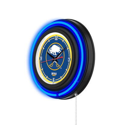 Buffalo  Sabres 15" Double Neon Wall Clock
