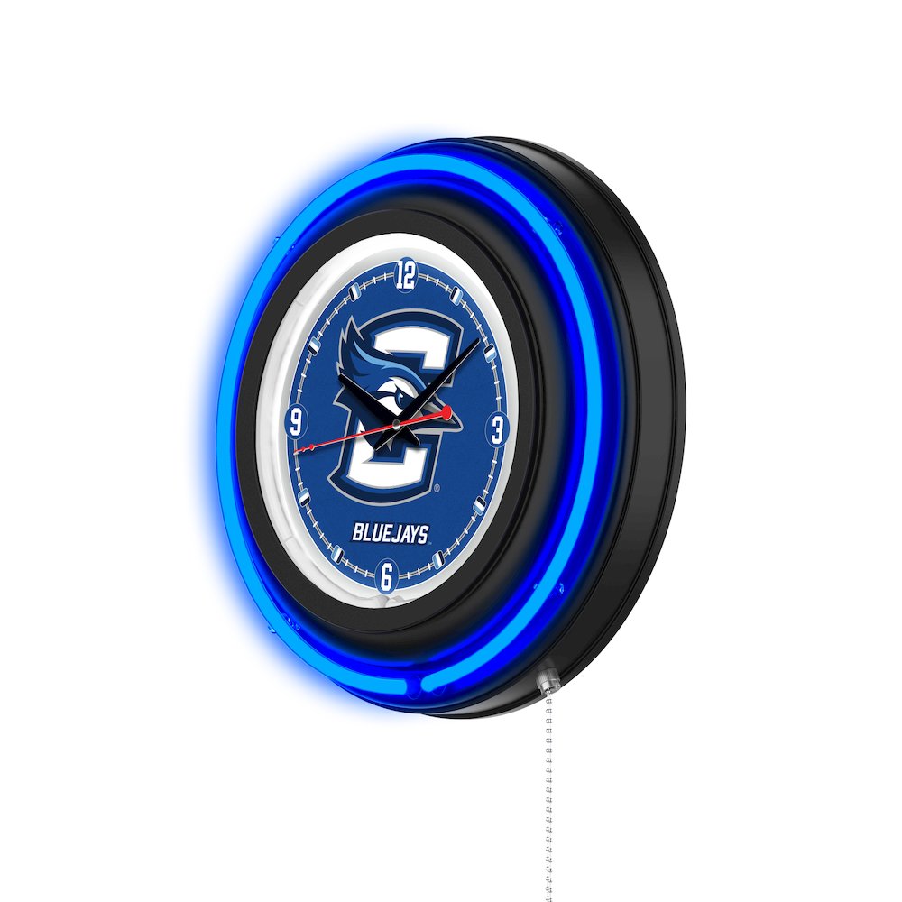 Creighton University 15" Double Neon Wall Clock