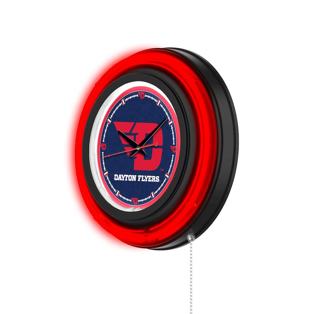 University of Dayton 15" Double Neon Wall Clock