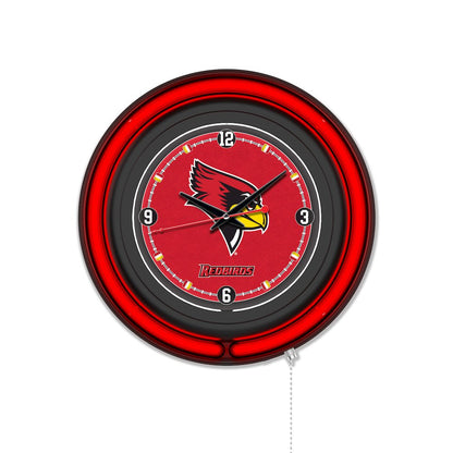 Illinois State University 15" Double Neon Wall Clock